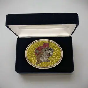 Buc-ee's Rhinestone Belt Buckle