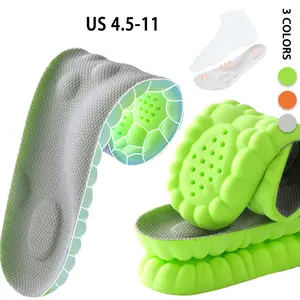 4D Insoles - 4D Cloud Technology Insole - Super Soft, Ultra Comfort Insoles, 4D Sports Shoes Insoles, Acupoint Massage Insole for Foot