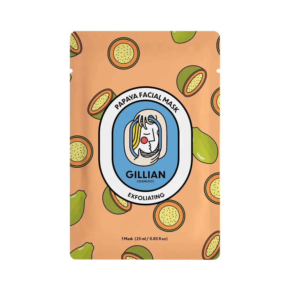 Gillian Cosmetics Papaya (Exfoliating) Sheet Mask
