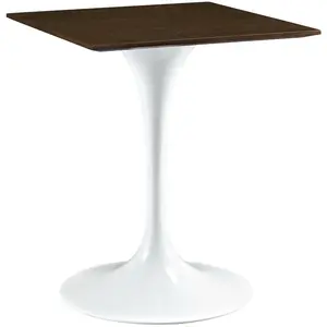 Lippa 24" Wood Dining Table in Walnut