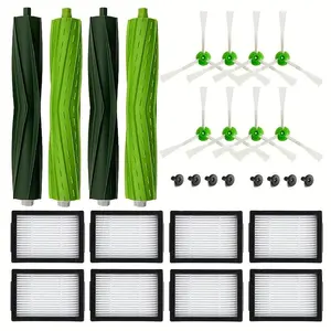 Main Side Brush Replacement Parts for Irobot Roomba I7, I8, E5, E6, I3, J7, And I6 Robotic Vacuum Cleaners.