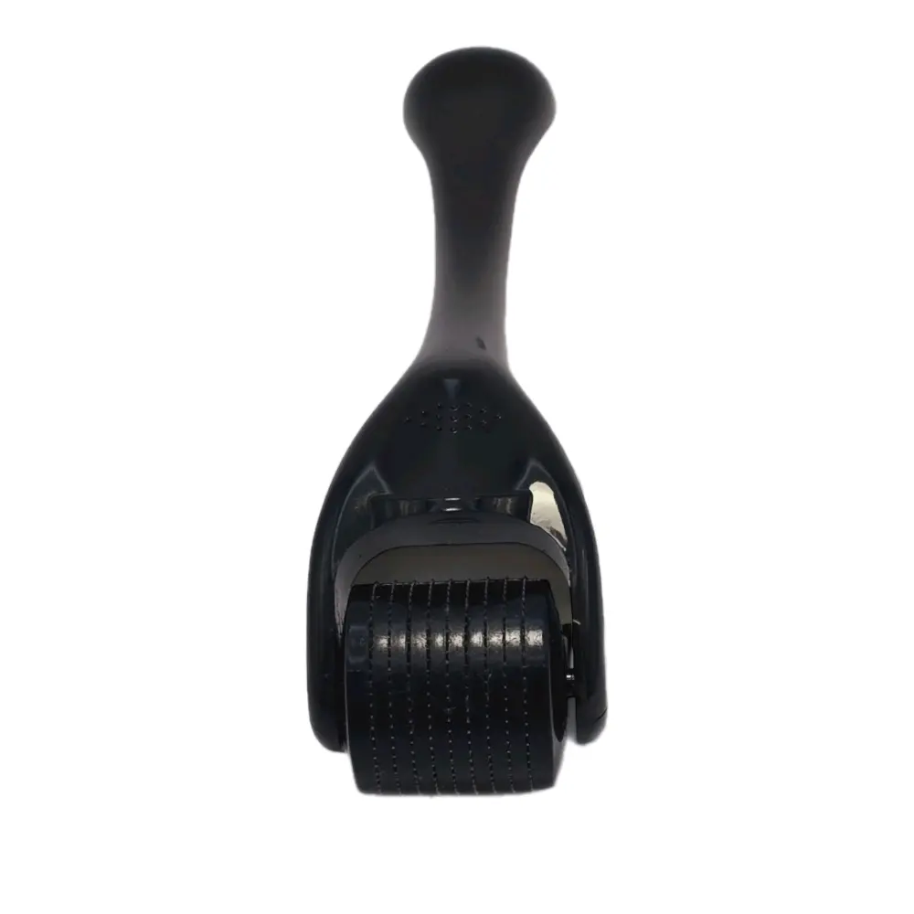 Dermaroller - Black Body with Handle, Adjustable Bracket for Versatile Use