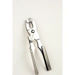 Chicken Tendon Removal Multi-Tool - Heavy-Duty Stainless Steel with Nut Cracker, Seafood Cracker, Herb Stripper, Bottle Opener, Pull-Apart for Easy Cleaning