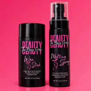 The Boss Girls Beauty Lace Wigs & Melting Spray Combo Kit