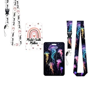 1 Piece Set (lanyard + Card Holder), Essential Accessory Combo, Durable & Convenient Design, Perfect for Daily Use, Id Card Holder