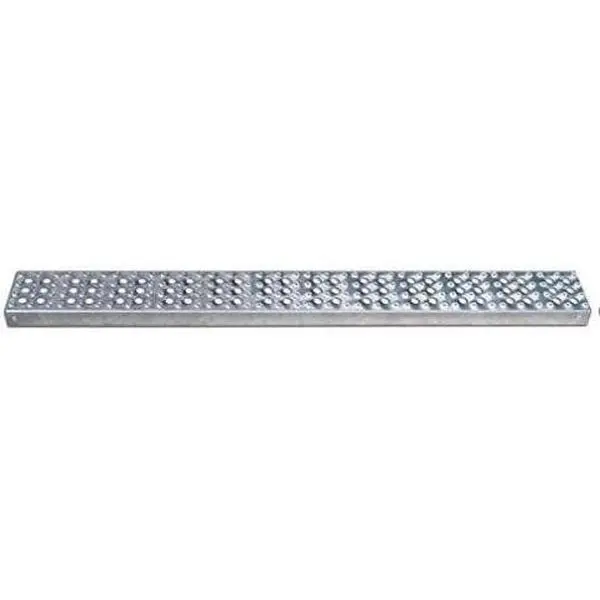 Heavy Duty Rectangular Aluminium Metal Fuel Tank Step, 5x36in, Mounts on Top, Factory Look, Fits Freightliner