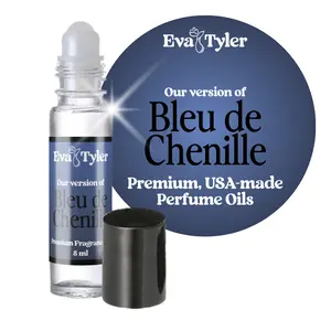 Bleu de Chenille Roll on Perfume Oil | USA Made | Long-lasting | Alcohol-free