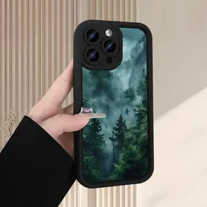 Mist Jungle Full Series A54 Phone Case A52 Soft A13 Matte Full Coverage S20Fe/S21Plus/S22/S22 Ultra/Compatible with Galaxy S23/A05/A12/A13/A15/S22/S23
