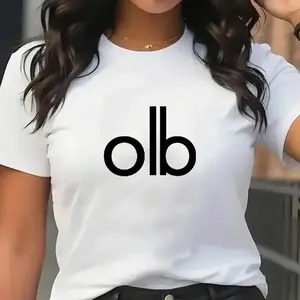 Women's Summer Casual Fitted Knit T-Shirt - Moderate Thickness, Plain Pattern, Non-Sensitive Goods | Womenswear Top