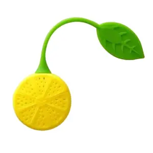 Silicone Lemon Tea Herb Infuser Strainer