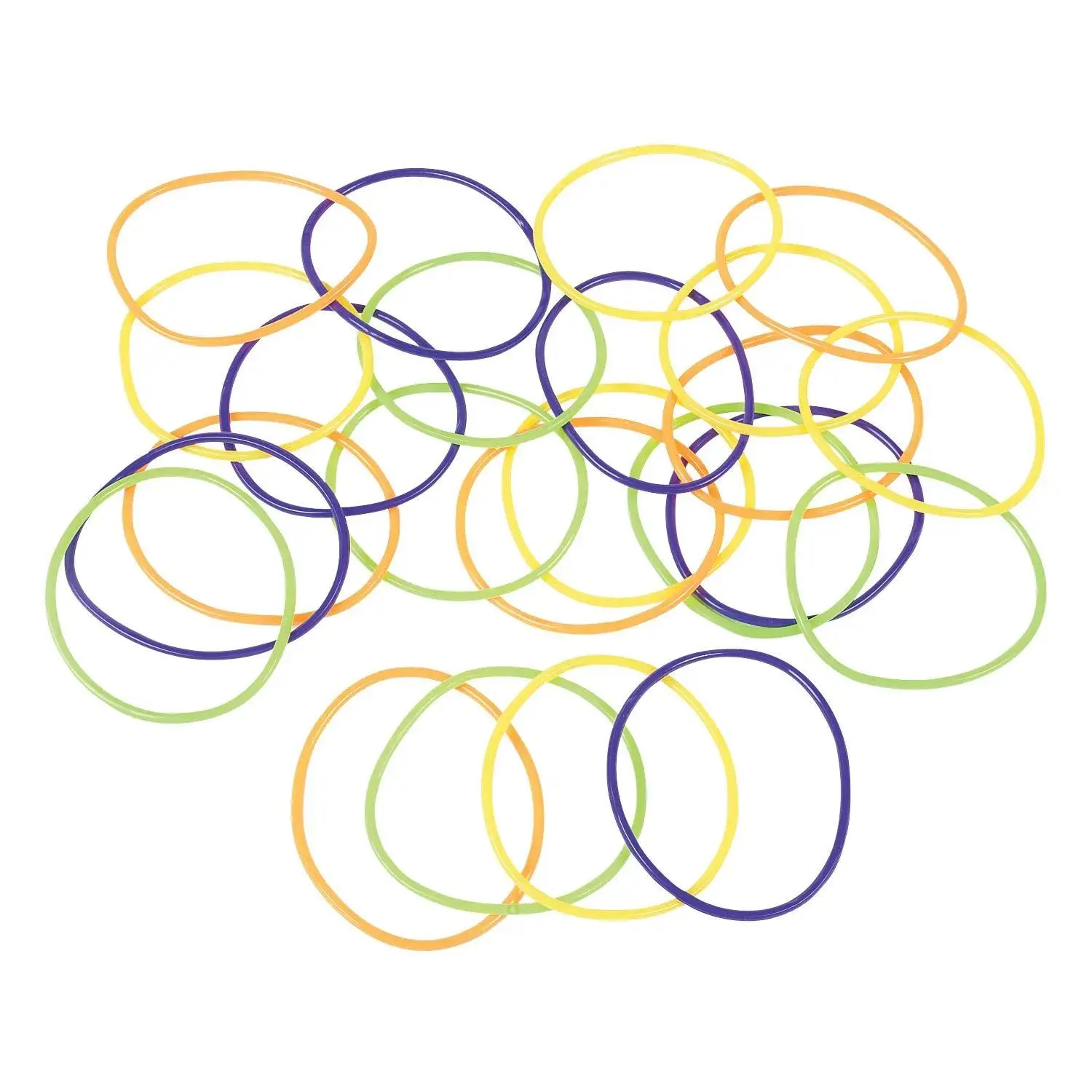 Halloween Colors Jelly Bracelets - Jewelry - 144 Pieces