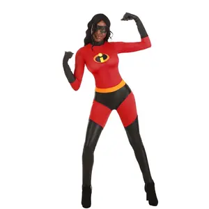 Women's The Incredibles Deluxe Mrs. Incredible Costume (© Disney) (© Disney/Pixar)