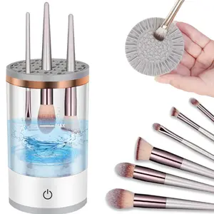 Electric Makeup Brush Cleaner, Professional Makeup Brush Cleaner Machine, Automatic Makeup Brush Cleaner, Quick Efficient for Deep Cleaning All Types of Brushes,electric makeup brush cleaner