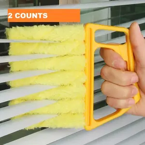 Window Blind Cleaning Brush, 2-Pack Handheld Plastic Cleaner, Car Accessory & Air Vent Cleaning Tool, Efficient Dust Removal Solution