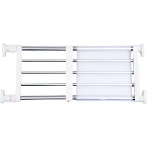 Tension Shelf Expandable Clothes Closet Organizer Rack Adjustable DIY Wardrobe Dividers Separator , 15.75-23.62 Inches