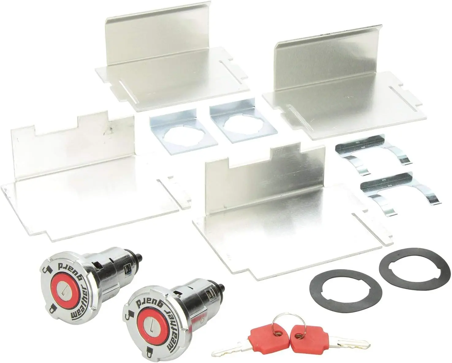 Weather Guard - 7838 Replacement Lock Retro Fit Kit, 1 Pack