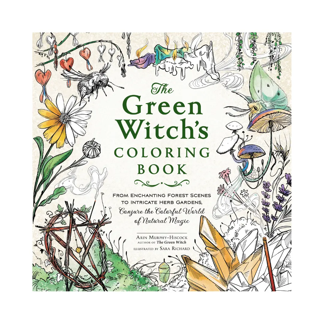 The Green Witch's Coloring Book