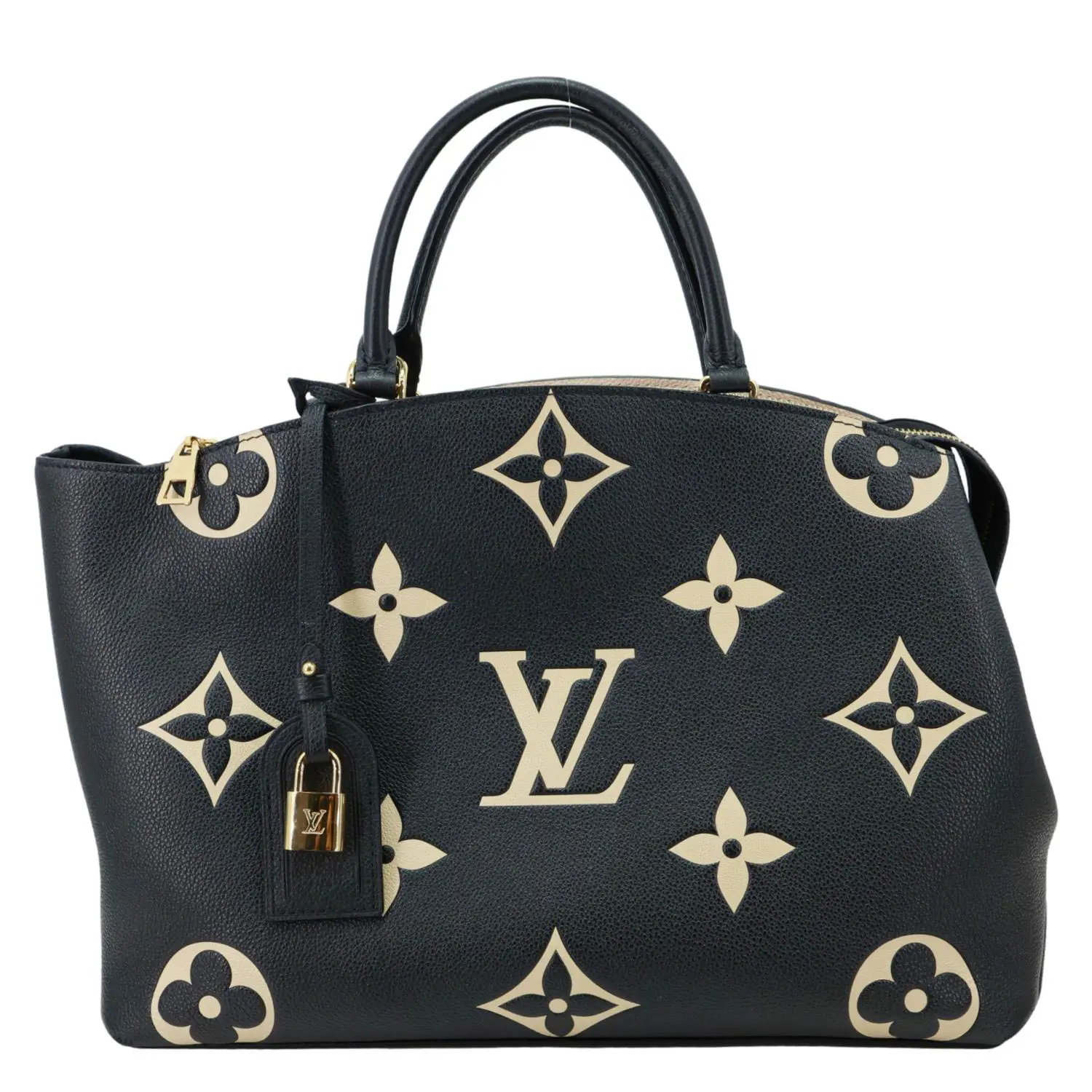 Pre-owned Louis Vuitton Leather Shoulder bags Grand Palais Monogram Empreinte Shoulder Bag Bicolor