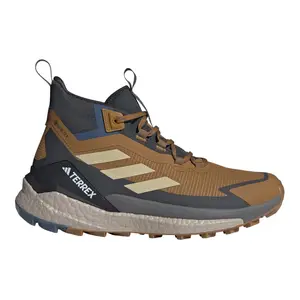 adidas Mens Terrex Free Hiker 2.0 Gore-Tex Hiking Hiking Sneakers Shoes - Brown