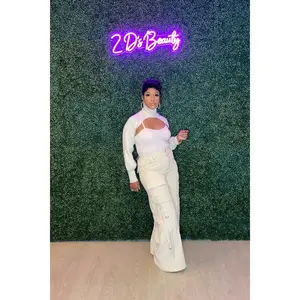 Beige Armed Turtleneck