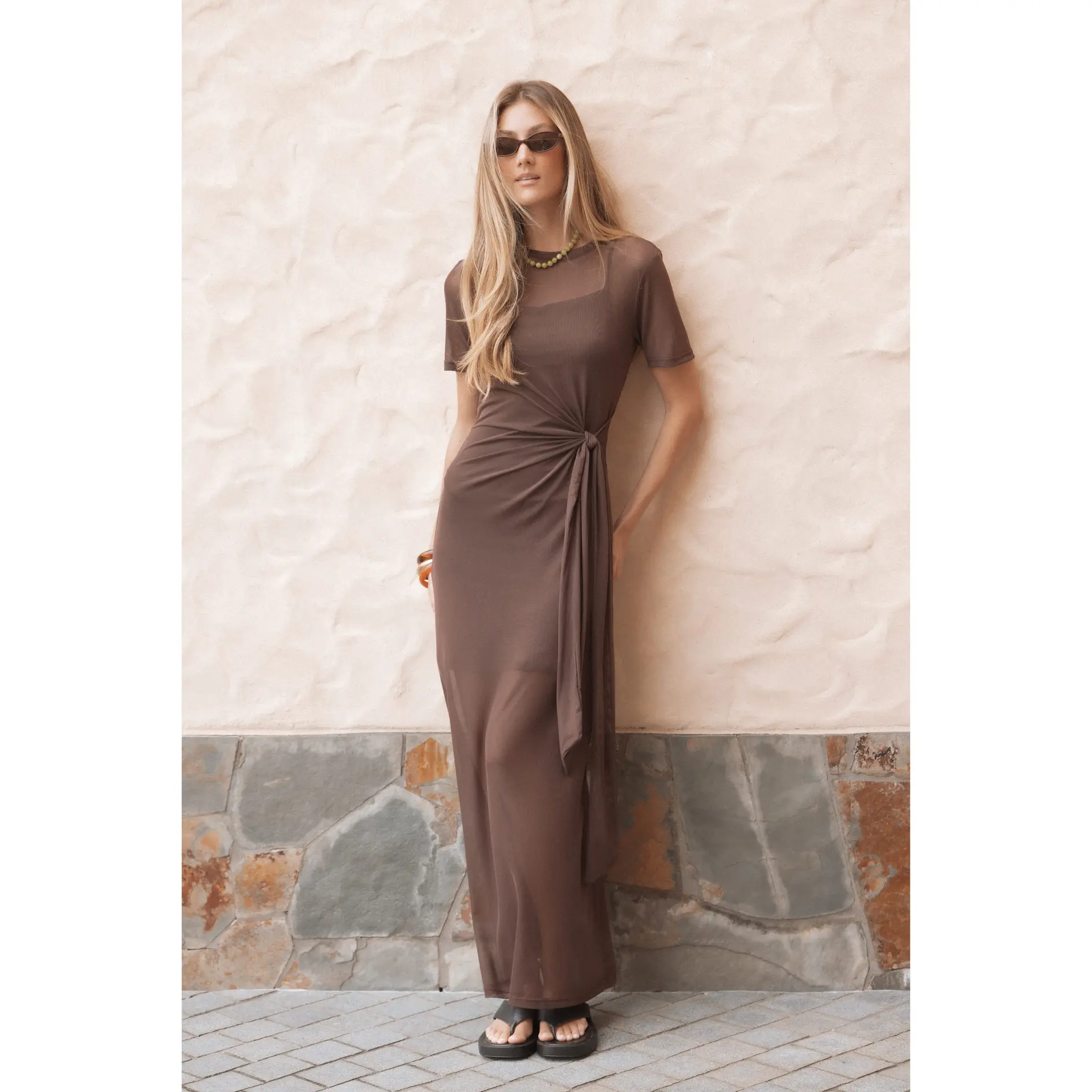 Marcello Maxi Dress - Dark Brown Marcello Maxi Dress - Dark Brown