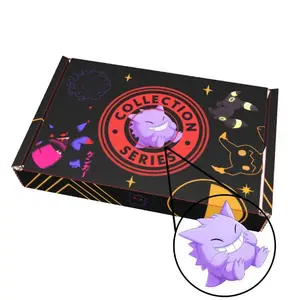 Haunted Pokemon Collection Box TCG Packs, Custom Art Card, and Collectibles