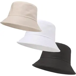 3 Packs Unisex Athletic Bucket Hat Solid Colors Sun Hat with UV Protection for Outdoor Sports Packable Summer Hats
