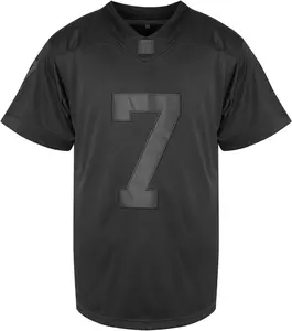 MESOSPERO ImWithKap 7 Colin Kaepernick IM with KAP All Stitched Movie Football Jersey Black