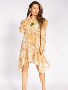 Apricot Blossom Dress
