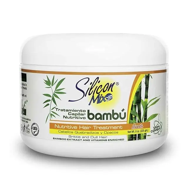 Silicon Mix Silicon mix bamboo hair treatment 8 oz, 8.0 Ounce Plant Extract Haircare Silky Moisture