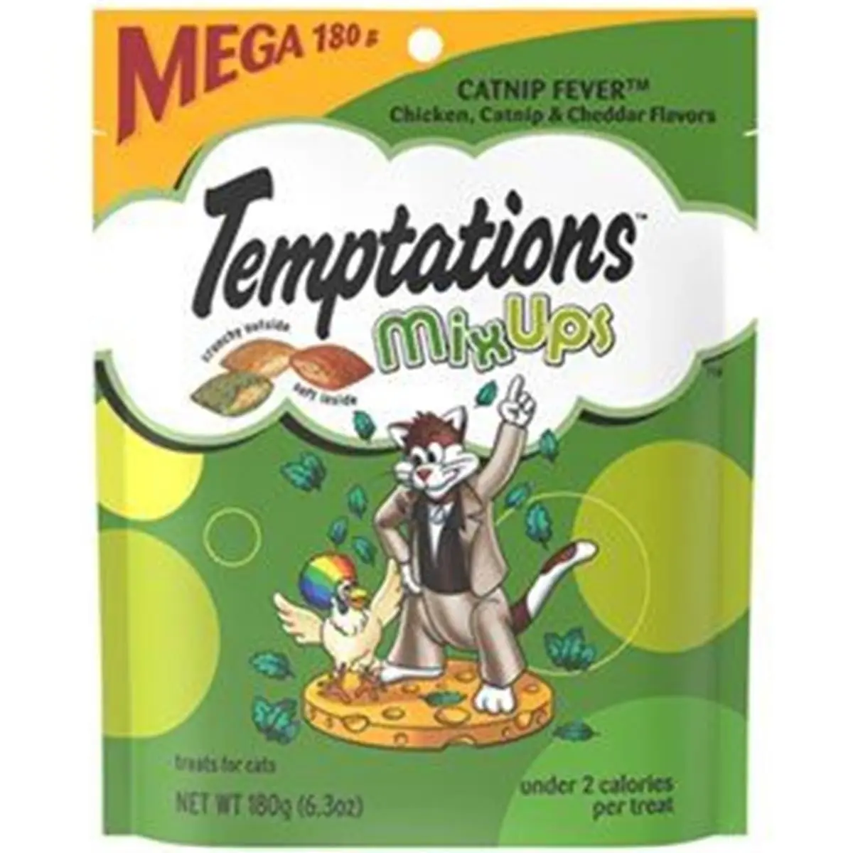 Mars Petcare US 255079 Temptations Mixups Catnip Cat Treat, 6.3 oz