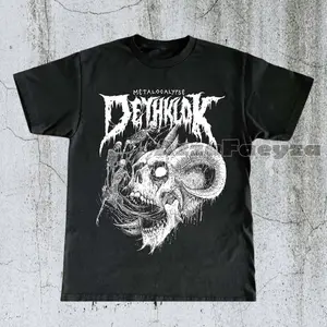 Vintage Dethklok Metalocalypse Shirt, Band Tee, Metal Fan Apparel, Cartoon Network Shirt, Gift for Him, Music Lover Gift RD23