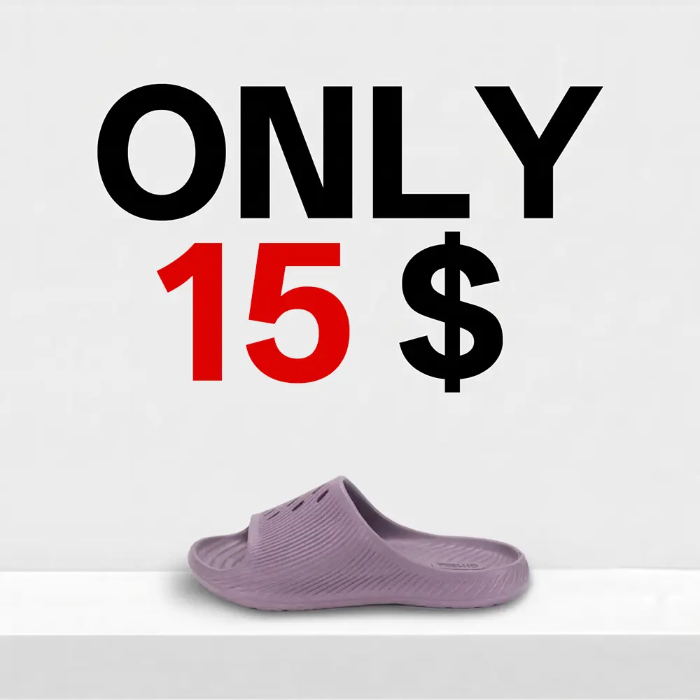 Only $15！Women's Pillow Massage Slides, Non-Slip EVA Shower Shoe with Drainage Holes, Ergonomic Quick-Dry Footwear for Bathroom & Home Gym, Anti Slip Women's Home Slippers, Abrasion Resistant Women's Home Slippers