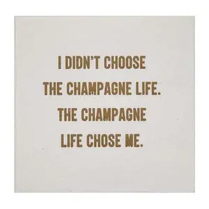 Mary Phillips Designs Champagne Life Cocktail Napkins