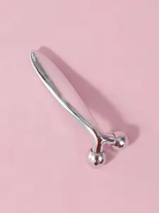 Manual Zinc Alloy Massage Beauty Instrument for Firming and Lifting - 1 Piece for Comfortable Facial Shaping and Skin Care