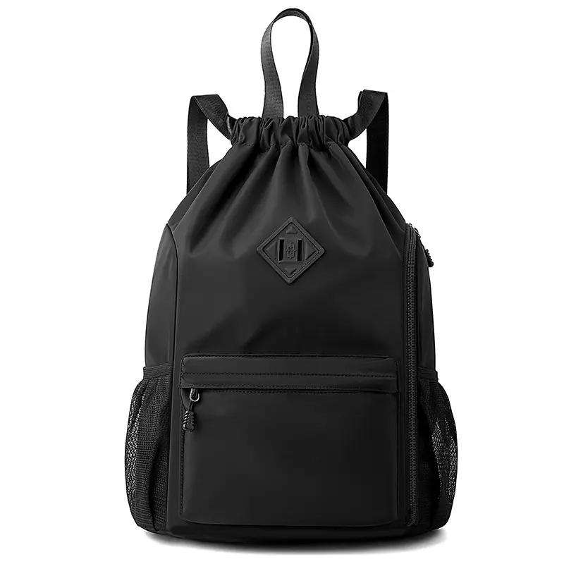 Lightweight Drawstring Backpack – Sports Gym Bag, Water-Resistant, Casual Travel Daypack