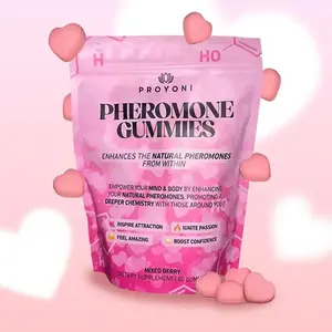 Bargain ProYoni Pheromone Gummies -Enhances your NaturalPheromones From Within -60 CountMixed Berry Flavor Healthcare, Dietary, Vitamin, Supplement,Fitness, Edible, feminine gummies