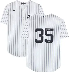 Cody Bellinger New York Yankees Autographed White Nike Replica Jersey with "Go Yankees" Inscription - Fanatics Authentic Certified