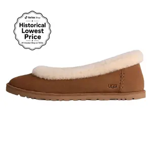 UGG Wmns Zora Ballet Flat 'Chestnut'