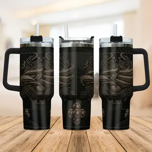 Mexico 2026 Football Tumbler 20oz 40oz, Soccer Fan Travel Mug with Handle, Vamos Mexico Cup, WC 2026 Gift