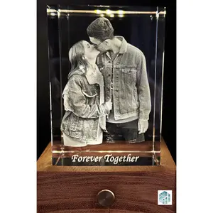 3D Crystal PHOTO #6  Medium Fat in 3D Forever Pictures FOR VALENTINES