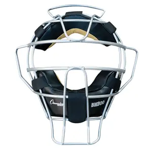Champion Sports BM300SL Ultra Lightweight Umpire Face Mask, Silver
