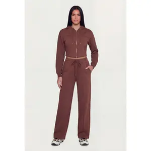 Scuba Pintuck Drawstring Waist Sweatpants