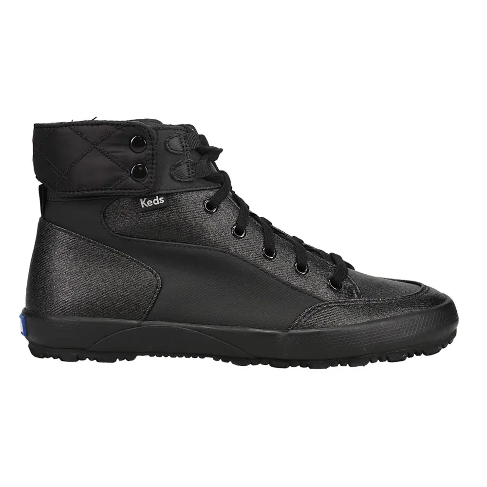 Keds Womens Scout Iv Switch Splash Lace Up Casual Boots Ankle - Black Keds Womens Scout Iv Switch Splash Lace Up Casual Boots Ankle - Black