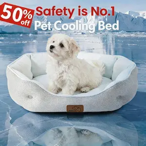Bedsure Cooling Dog Beds for Small Dogs – Q-MAX>0.4 Round Cat Beds for Indoor Cats, Washable Pet Bed for Puppy and Kitten with Slip-Resistant Bottom Bedsure Cooling Dog Beds for Small Dogs – Q-MAX>0.4 Round Cat Beds for Indoor Cats, Washable Pet Bed for Puppy and Kitten with Slip-Resistant Bottom