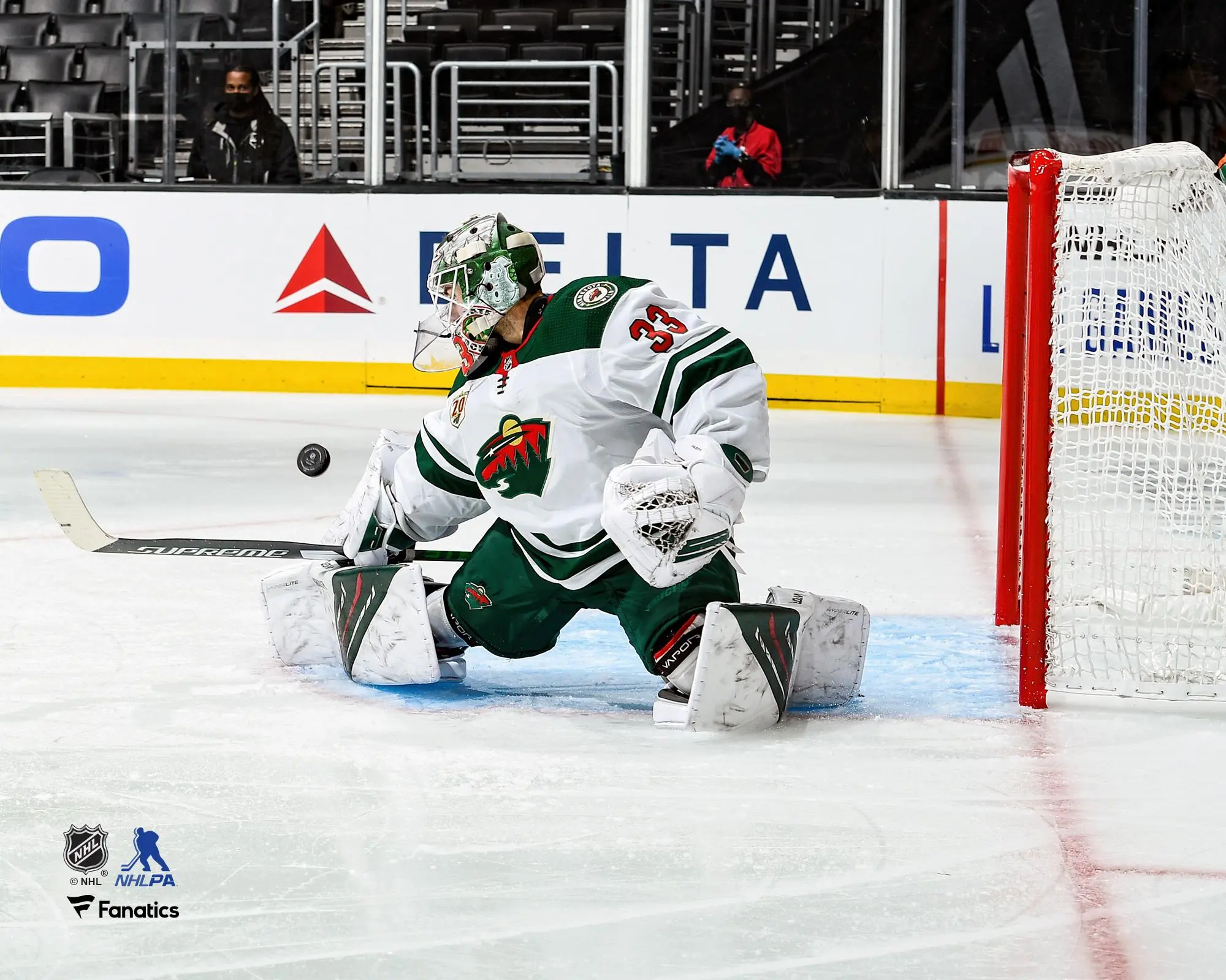 Cam Talbot Minnesota Wild Unsigned Team Debut Photograph - NHL Memorabilia