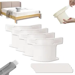 Lock Sheet Holders Set of 4, Heavy Duty Bed Sheet Holders with Fitted Sheet Straps, Keep Sheets Firm & Tight, Corner Fitted for All Mattress Sizes