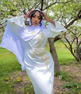 Tahar White Pearl Dress