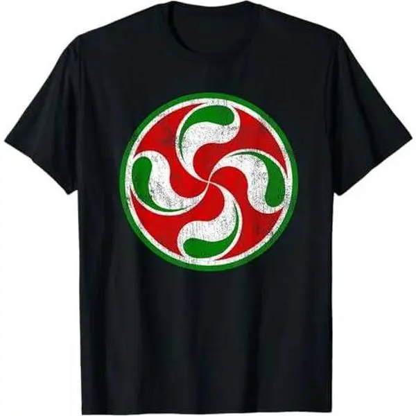 Basque Flag Lauburu Gift - Pais Vasco / Basque Country T-Shirt