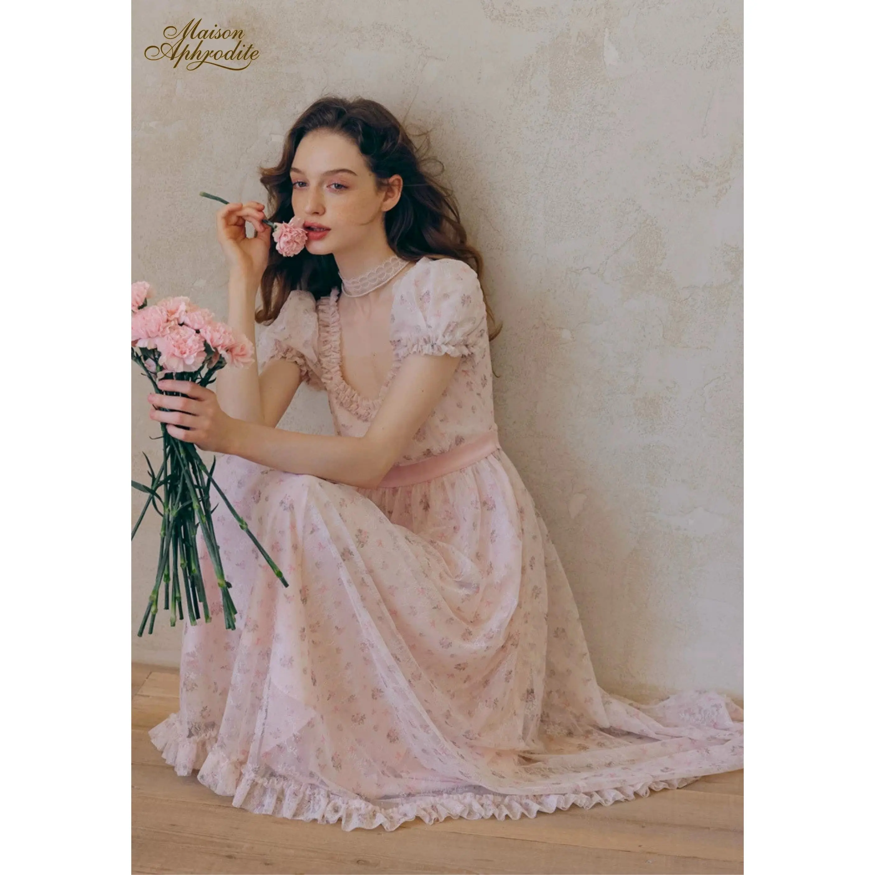 Pink Blossom Garden Tea Dress